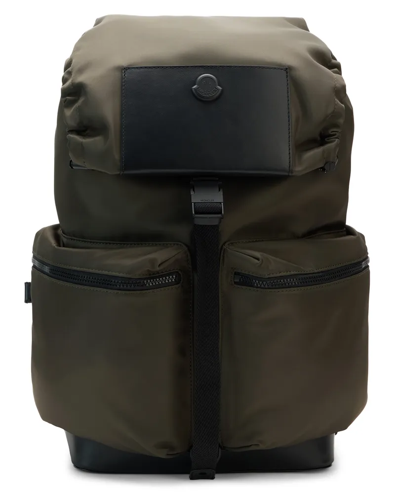 Moncler Kenton Backpack — Khaki Khaki