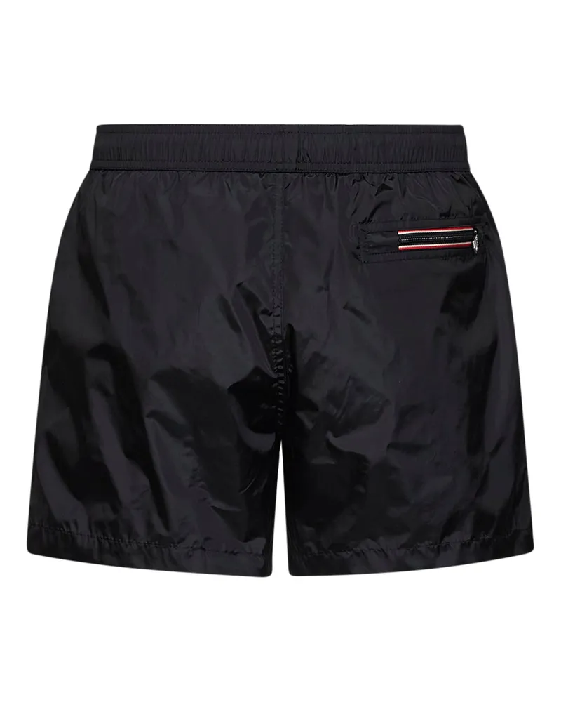 Moncler Men's Swim Shorts Nylon Black Polyamide Beachwear Sea Clothing Black