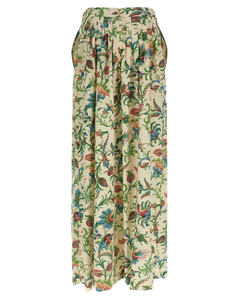 Etro Women's Multicolor Cotton Mini Skirt Multicolor