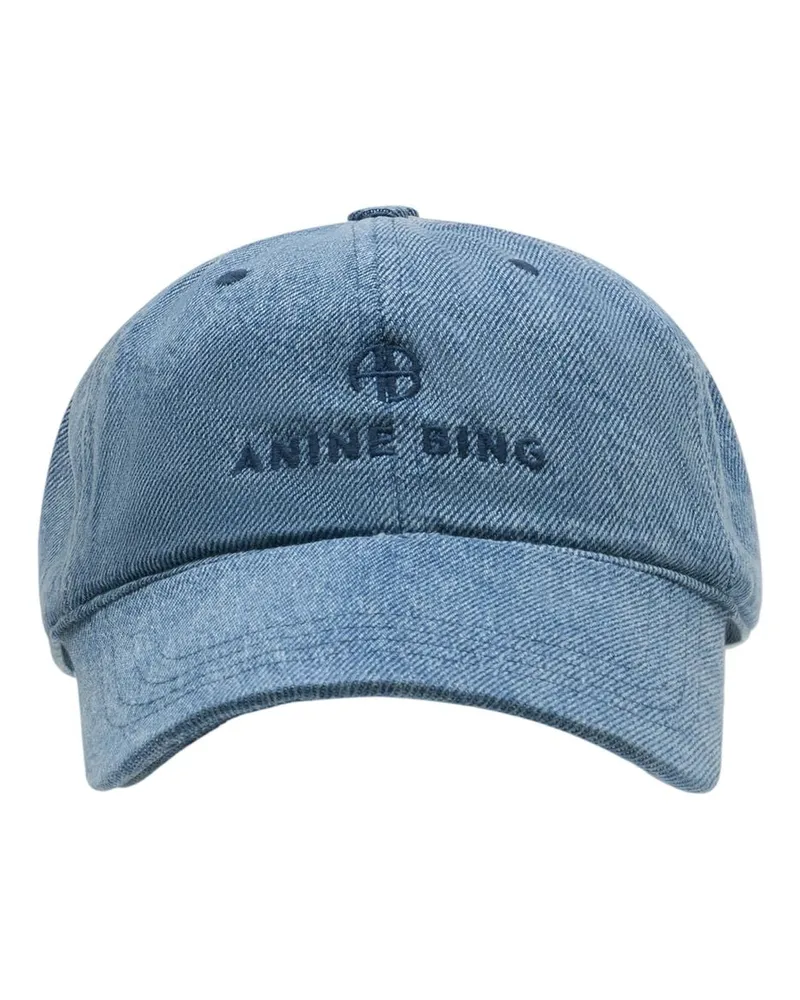 Anine Bing Women's A-12-11407-Whd59 Baseball Cap Blue Cotton Blue