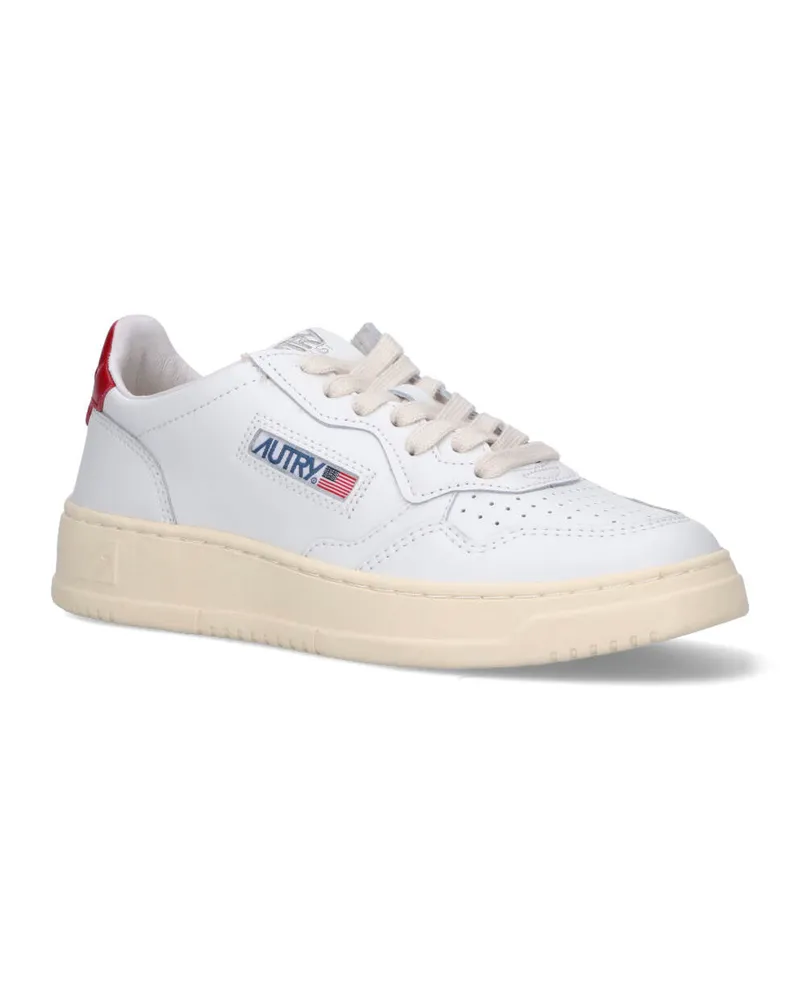 AUTRY Women's Sneakers White Upper: Cow Leather White
