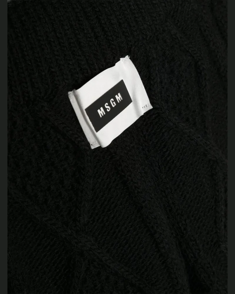 MSGM Tailored Trousers — Black 