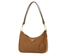 Women's Caramel Leather Mini  Re-Edition Shoulder Bag 0 1 Borse A Mano