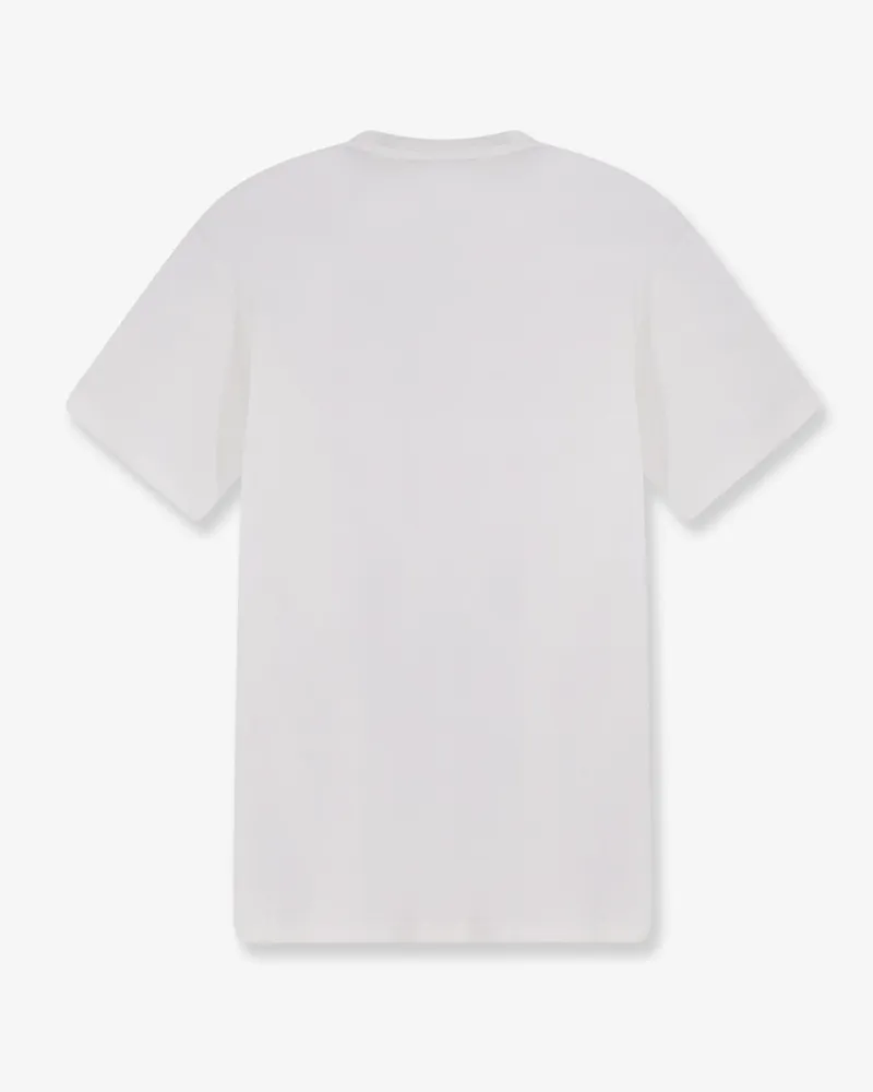 Tom Ford Men's Cotton And Silk T-Shirt White T-Shirts Polos White