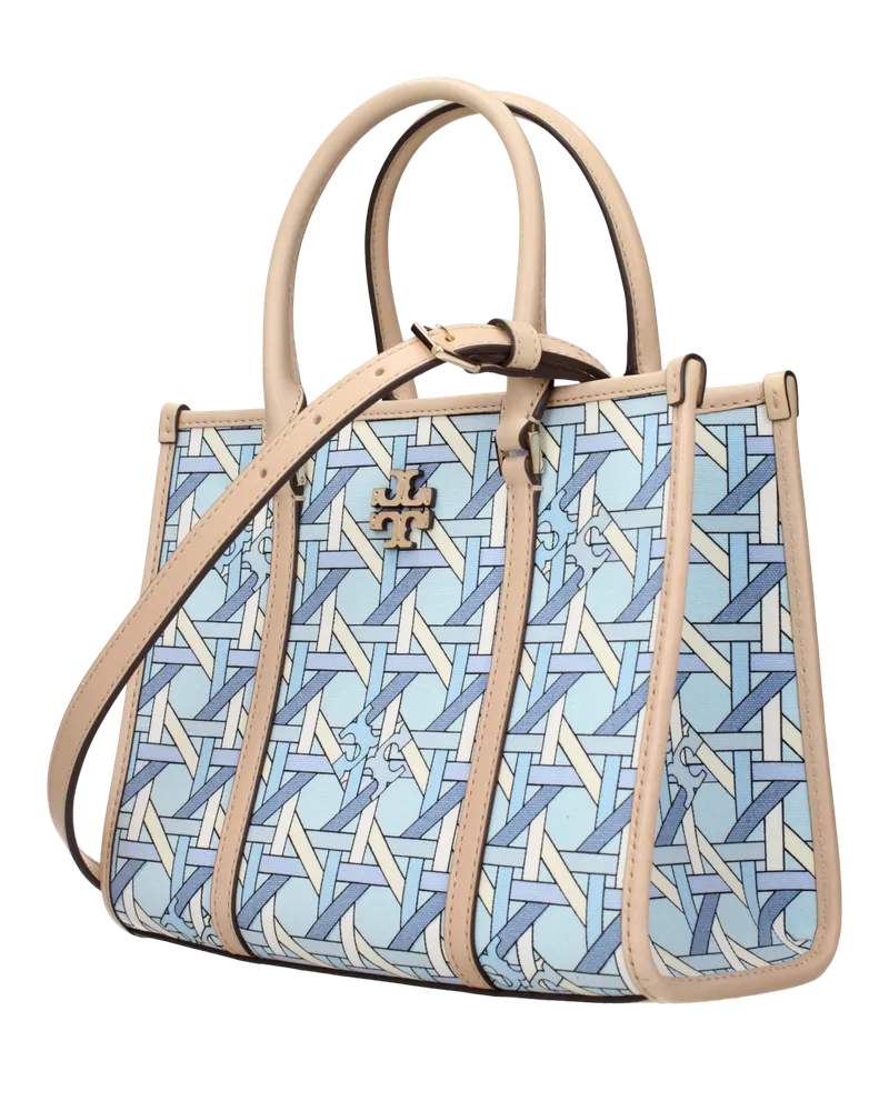 Tory Burch Fabric Tote Bag — Blue Blue