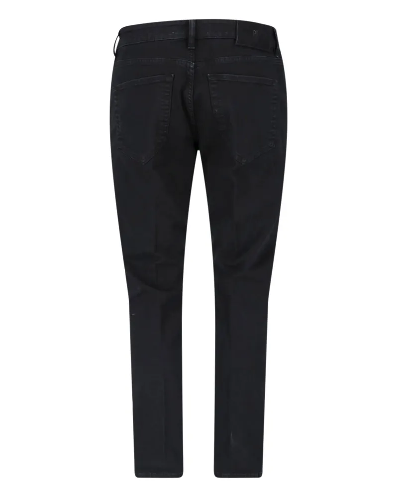 PT TORINO Men's Jeans Black Cotton Black