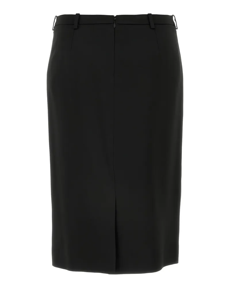 Balenciaga Black T Acetate Gonne Skirt Black