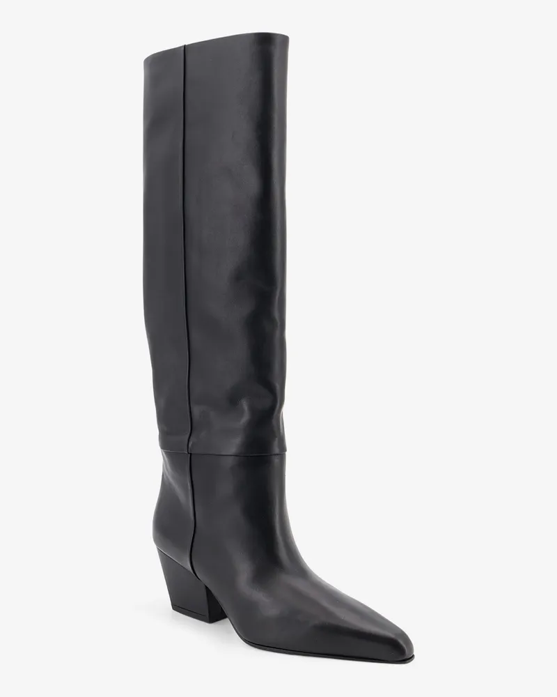 Paris Texas Women's Boots Jane 60 Black Leather Black