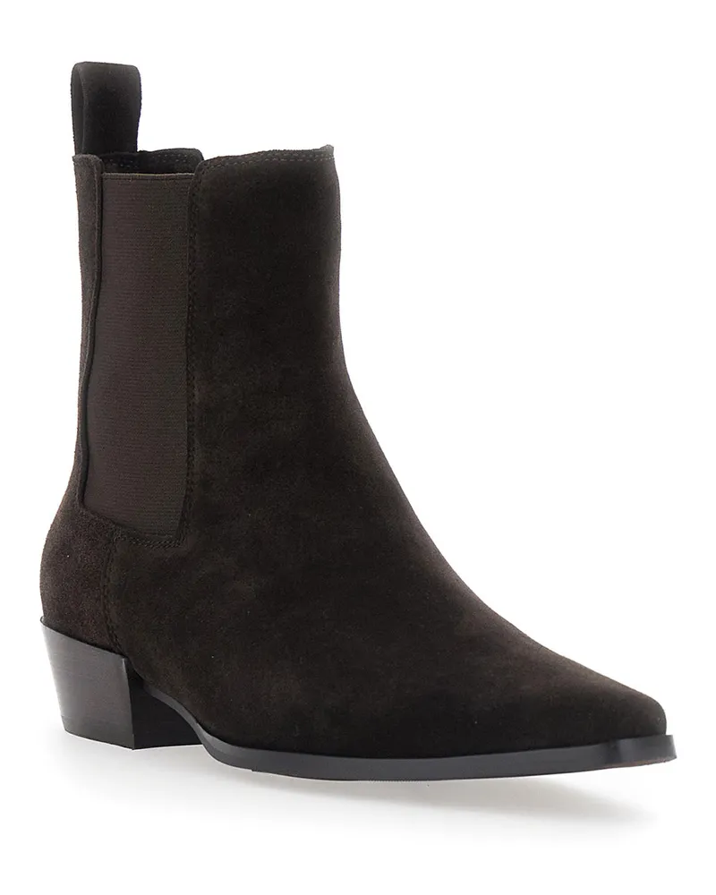Strategia / JFK Women's Bootie Nina Leather Brown Boot Brown