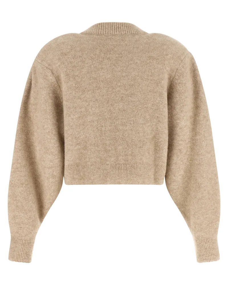 ROTATE Birger Christensen Cardigan — Beige Beige