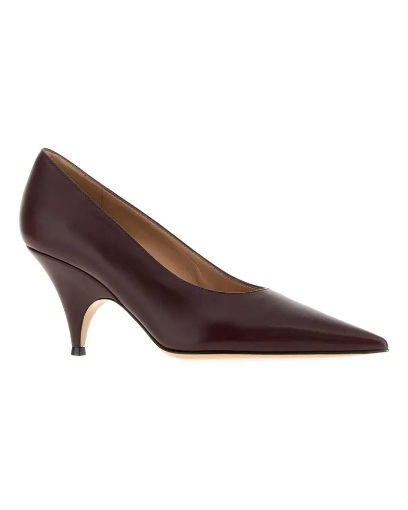 Gianvito Rossi Roya Heel — Brown Brown