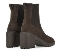 Suede Chelsea Boot — Brown