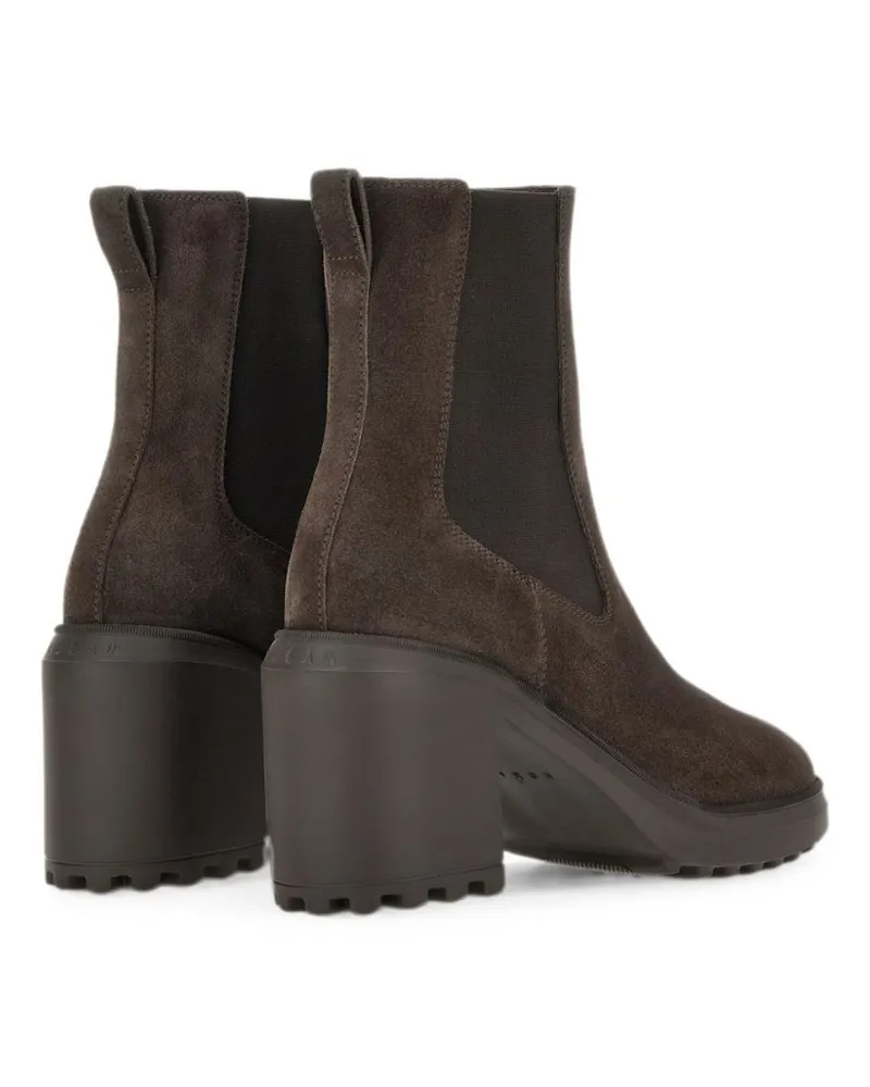 Hogan Suede Chelsea Boot — Brown Brown