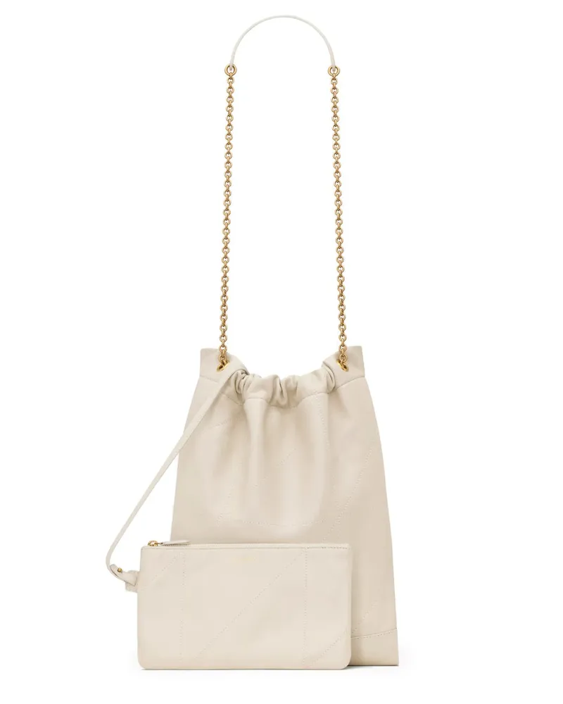 Saint Laurent Shoulder Bag — Ivory Ivory