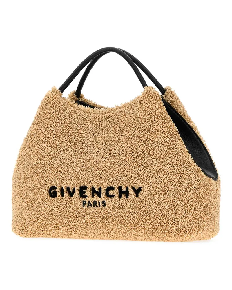 Givenchy Nano Nylon Shoulder Bag — Beige Beige