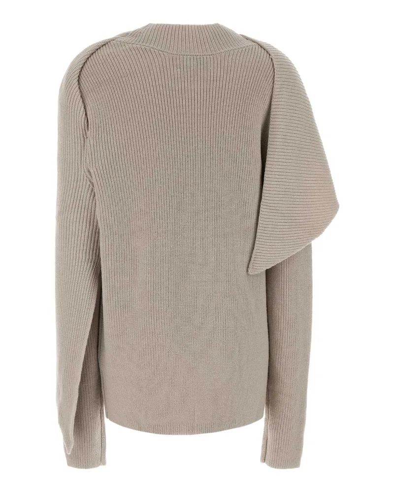 Entire Studios Women's Sand Wool Sweater Soy Exterior: Merino Maglieria Beige