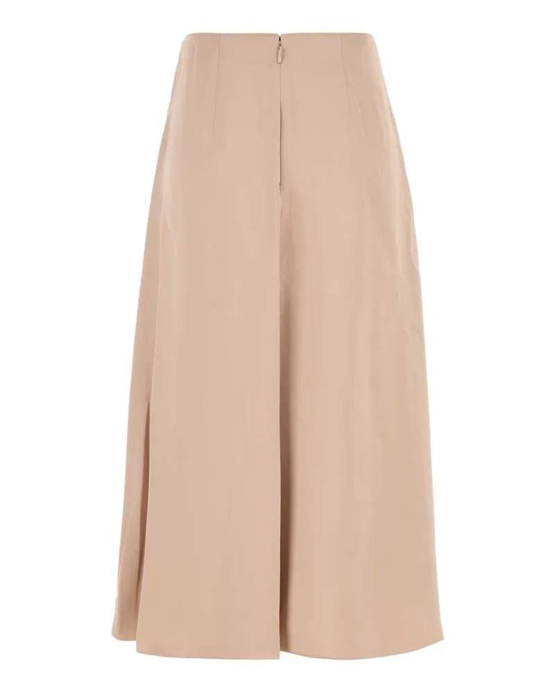 Fendi Women's Silk Skirt Champagne Pink Gonne Pink