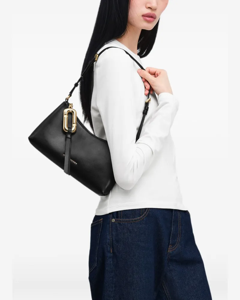Marc Jacobs Leather Shoulder Bag — Black Black