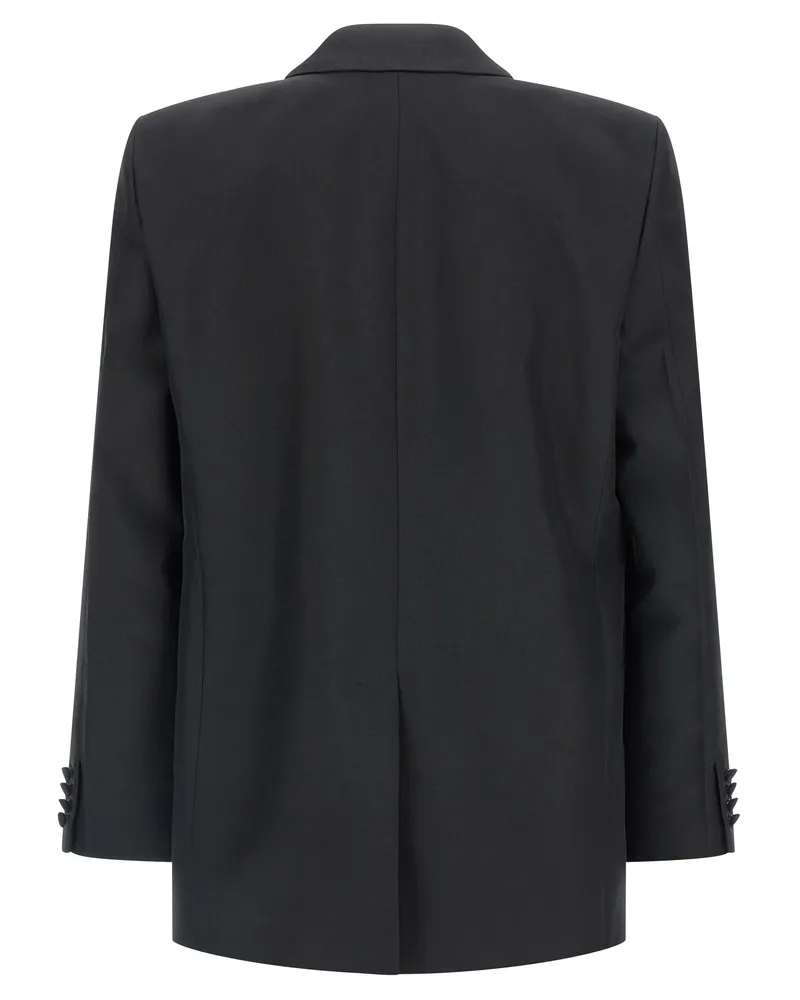 Gucci Men's Black Polyester Blazer Clothing Black