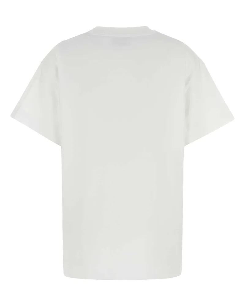 Givenchy Women's White Cotton Oversize T-Shirt Exterior White