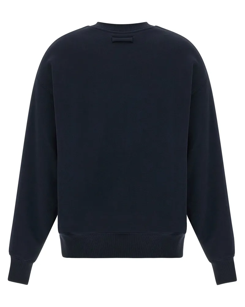 Jean Paul Gaultier Logo-Print Brushed Cotton Sweatshirt — Black Black