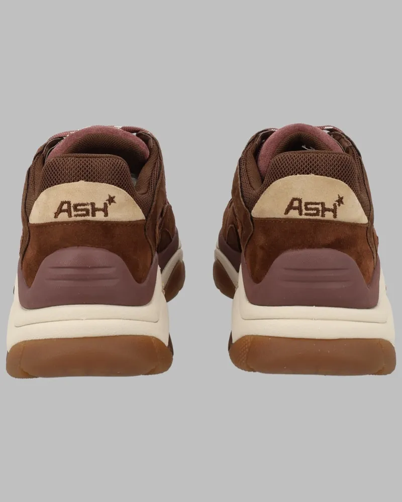 ash Addict Sneakers — Brown Brown