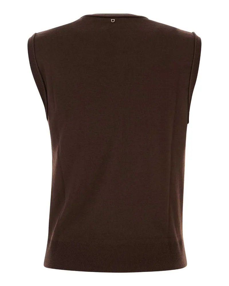 Ferragamo Expresso Maglieria Sweater Brown
