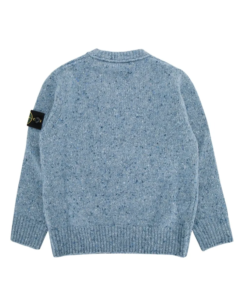 Stone Island Neck Sweater — Blue Blue