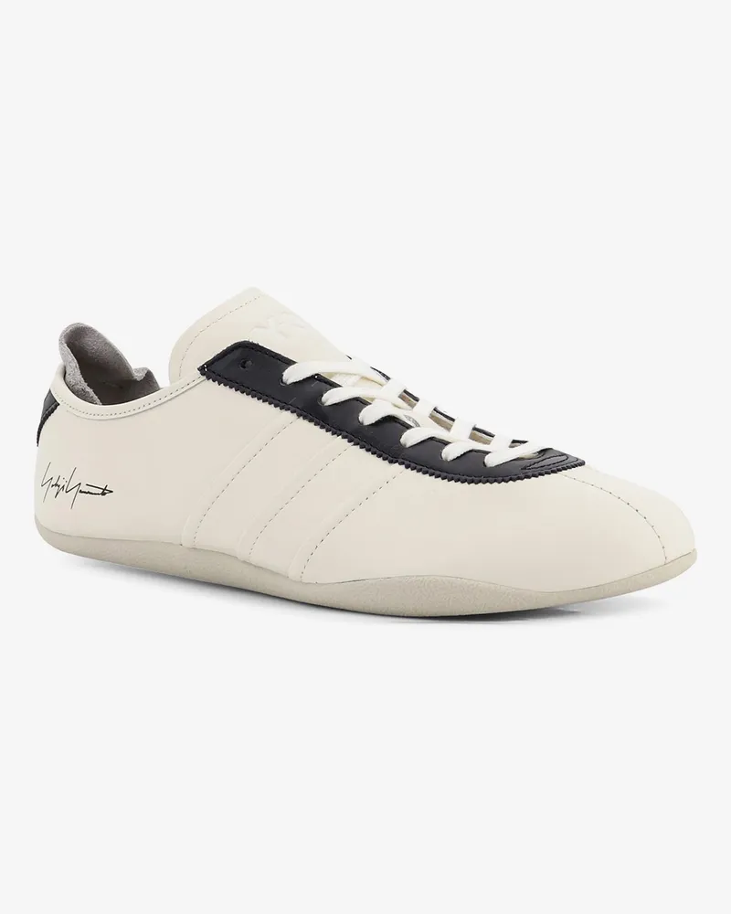 adidas Men's Leather Sneakers Tokyo White Leather-Rubber Trainers Leather/rubber White