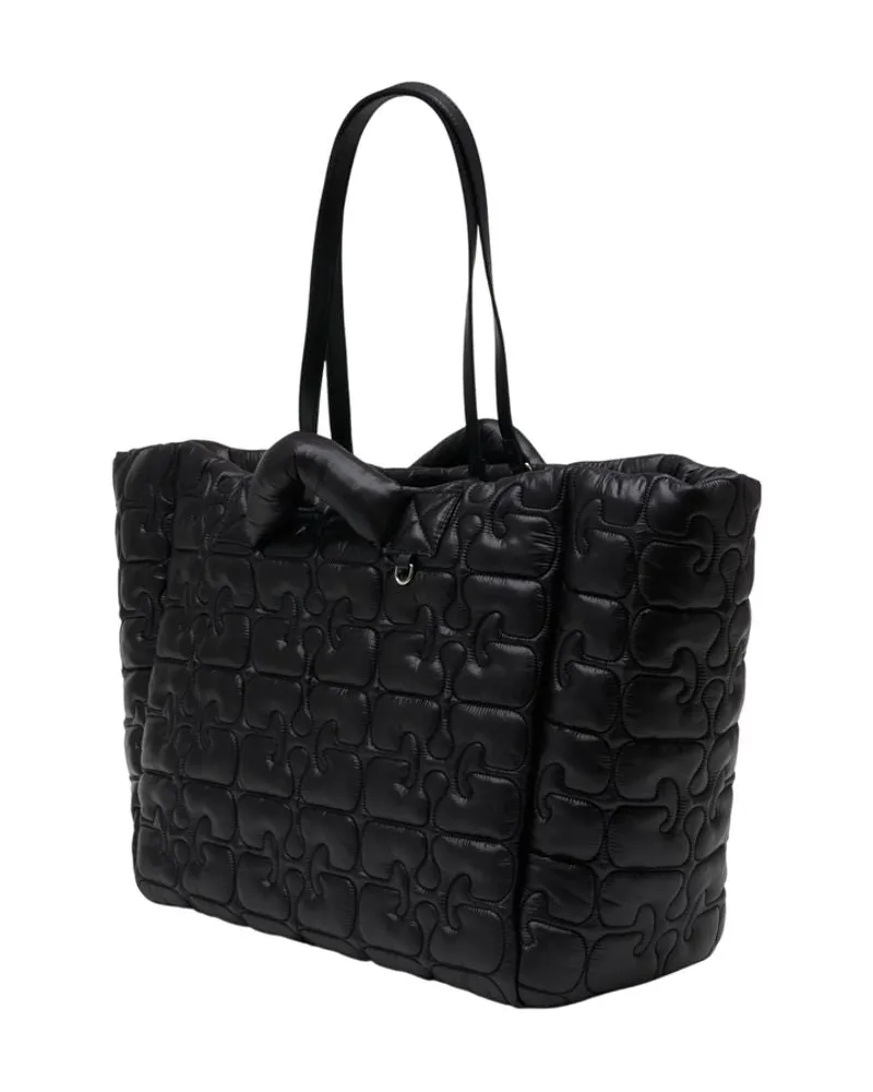 Ganni Women's Re-Tech Tote Bag -  Synthetic Black Totes-Shopping-Bags Black
