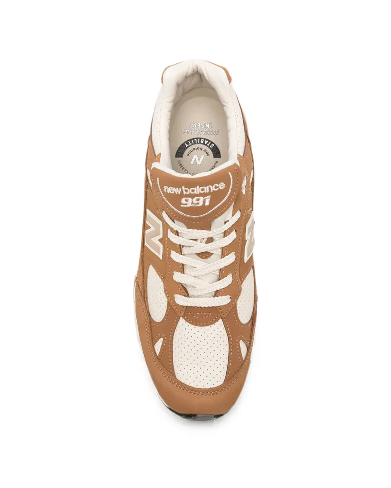 New Balance M991 Sneaker — Brown Brown