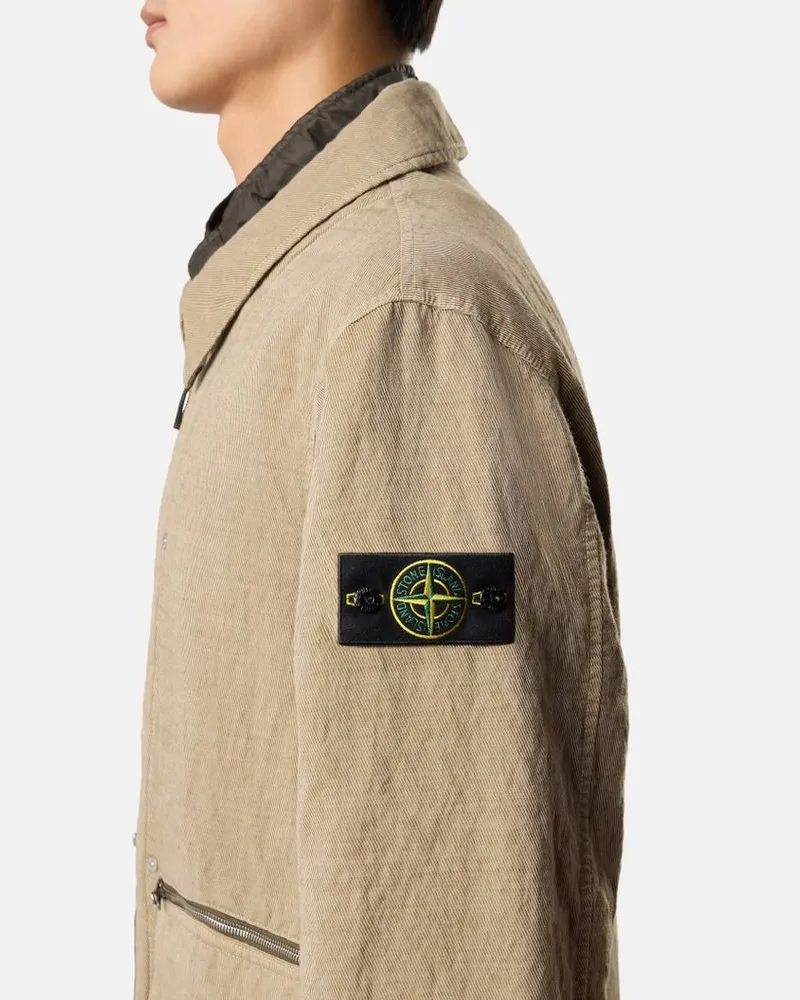 Stone Island H26 Jacket — Beige Beige