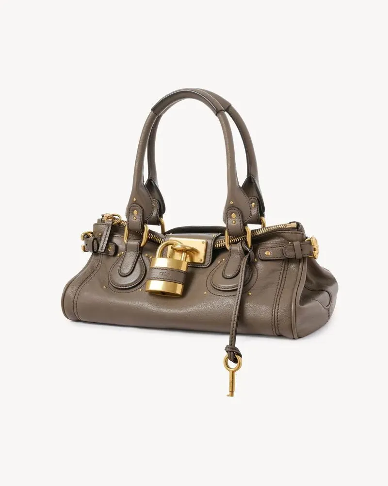 Chloé Unisex Bag Chloe E26 Gris Taupe
