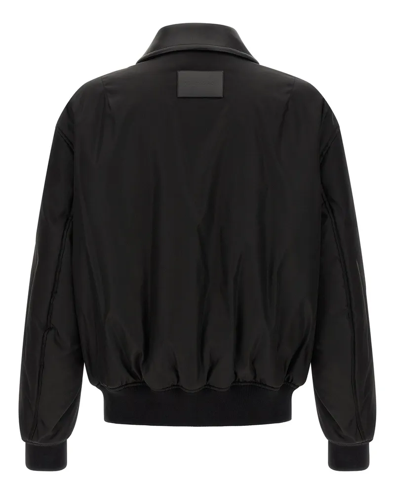Balenciaga Cocoon Bomber Jacket — Black Black