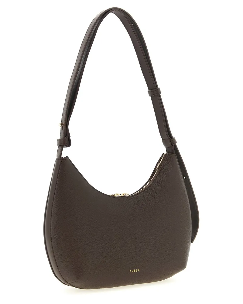 Furla Goccia Shoulder Bag — Brown Brown
