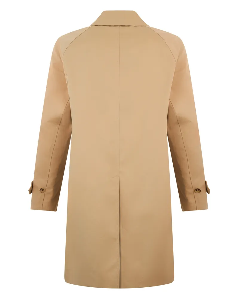Burberry Men's Trench Coat Classic Honey Cotton Beige