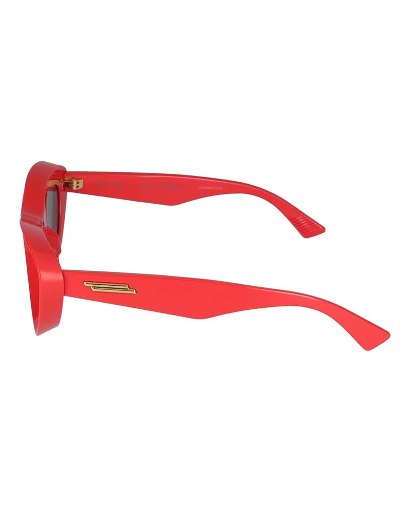 Bottega Veneta Women's Sunglasses  Bv1325s 003 Red Grey 22-140 Injected Red