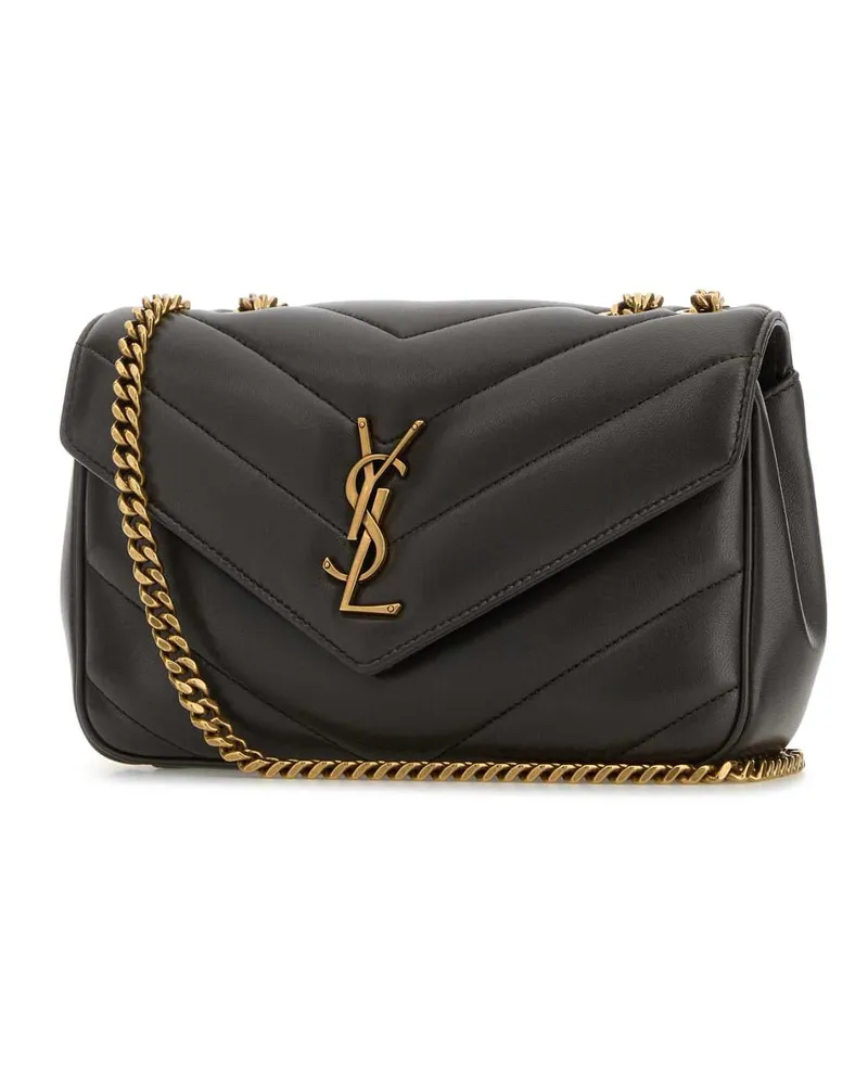 Saint Laurent Loulou Shoulder Bag — Gray Gray