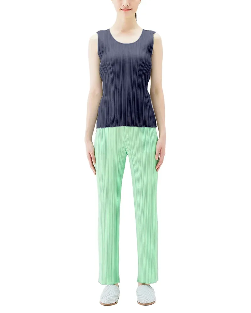 Issey Miyake Tank Top — Navy Navy
