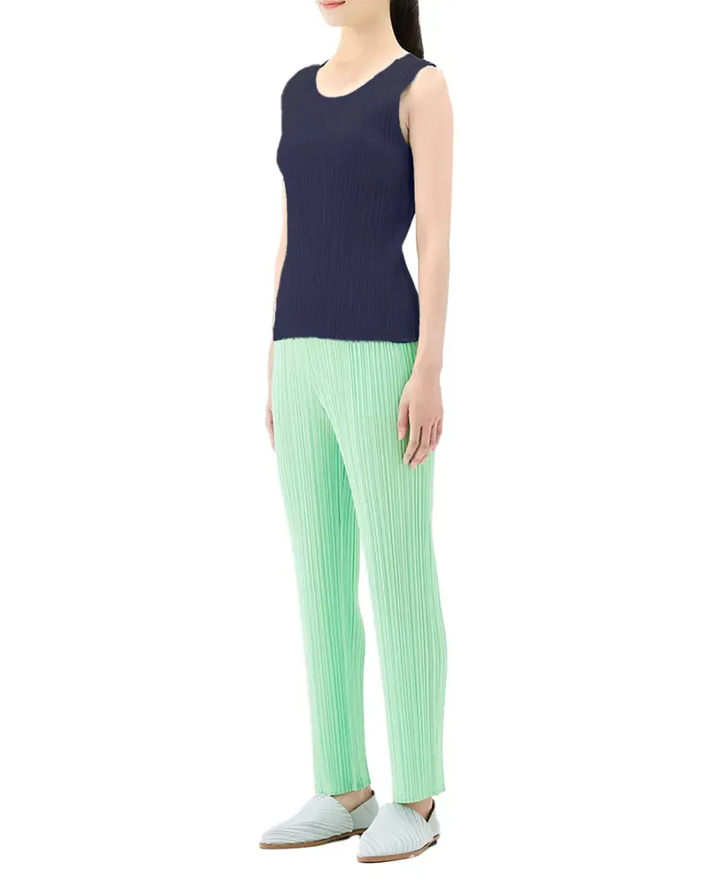 Issey Miyake Tank Top — Navy Navy