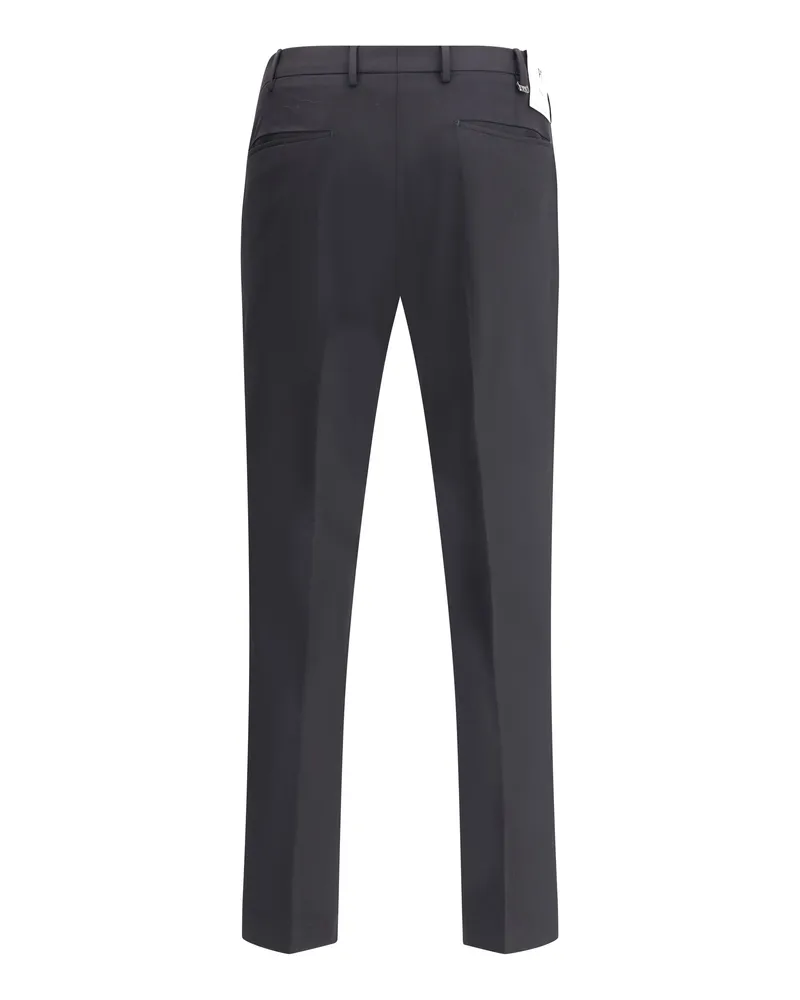 PT TORINO Men's Dieci Pants Nero Trousers Black