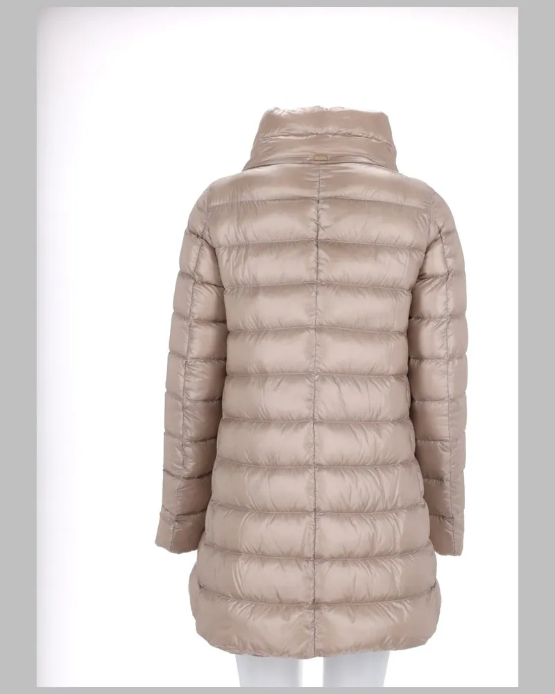 Herno Puffer Coat — Beige Beige
