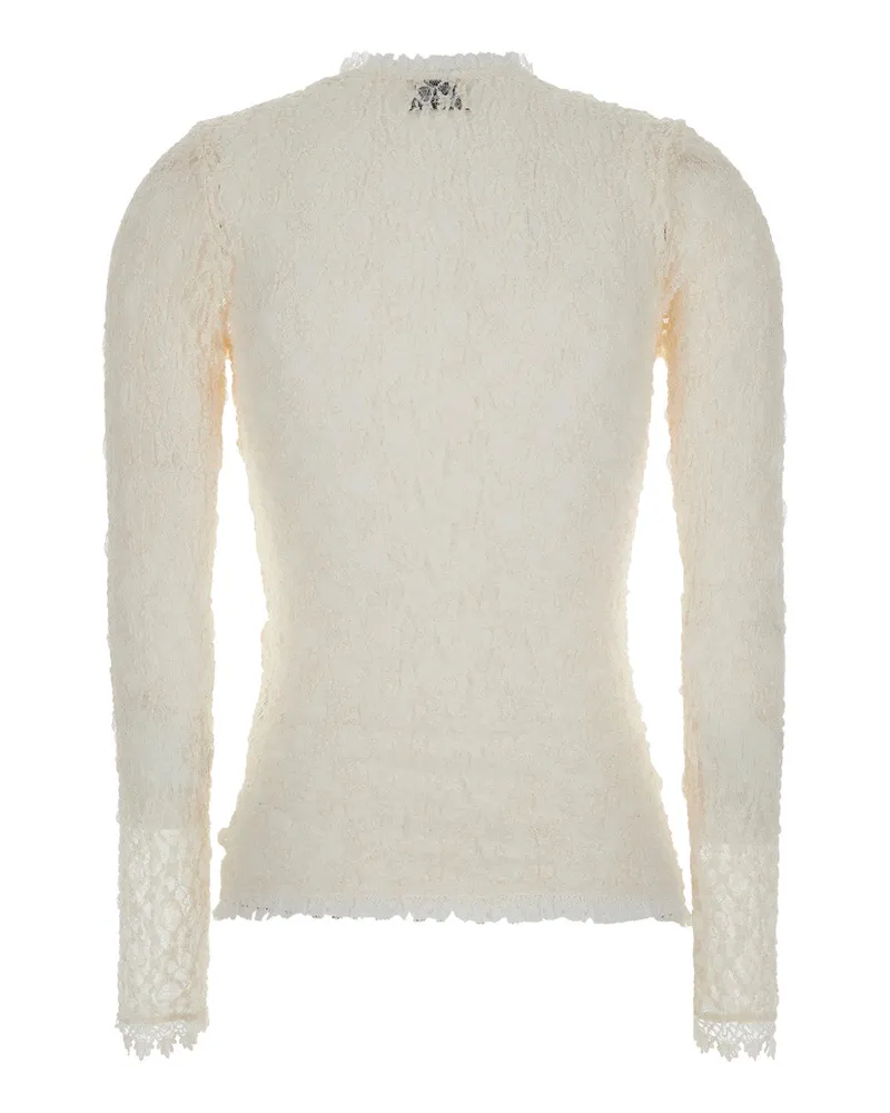 Isabel Marant Women's Top Brany-Gb White Tech Fabric Tops White