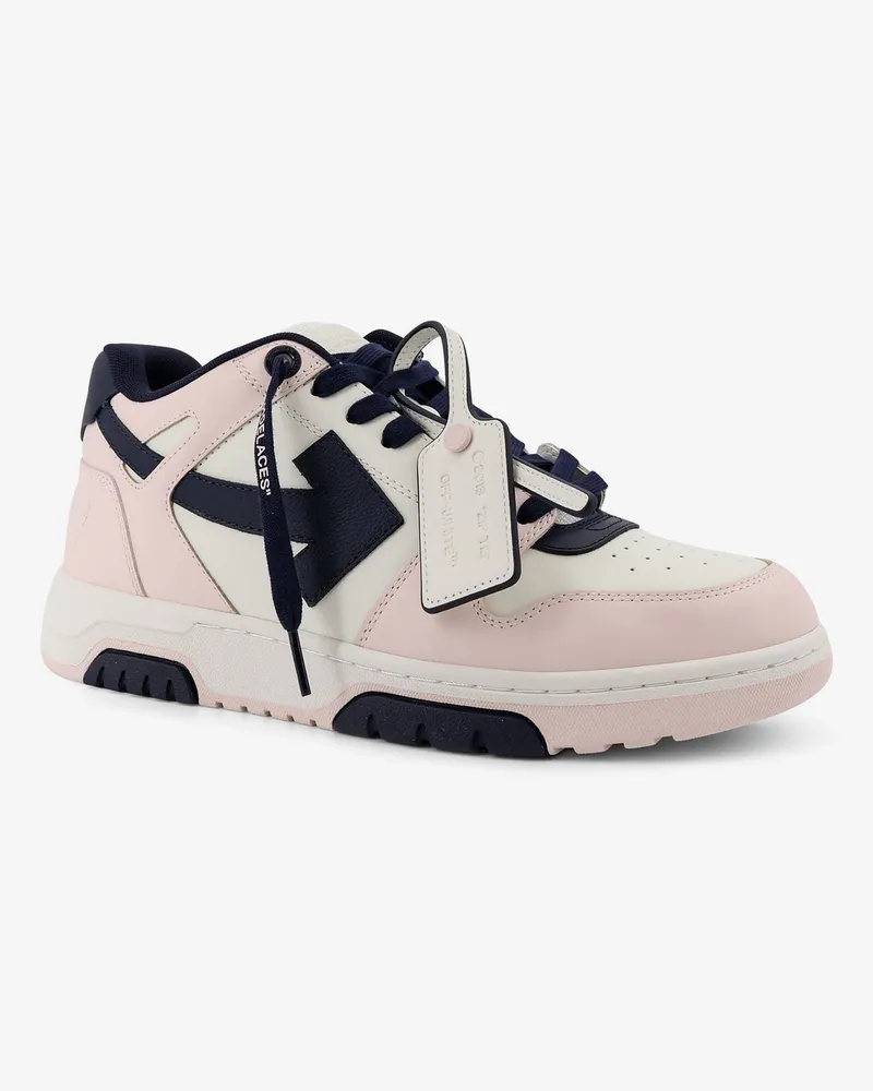 OFF-WHITE Men's Sneakers Out Of Office Pink Trainers Pink