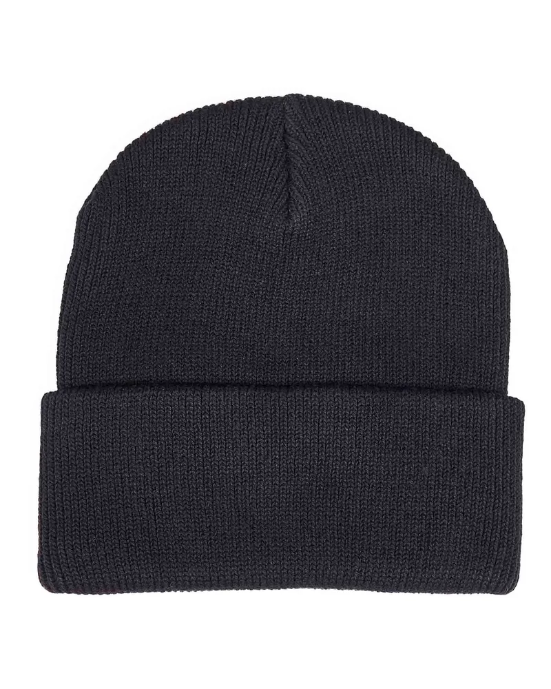 Carhartt WIP Men's Beanie Small Heart Black Cotton Hat Black