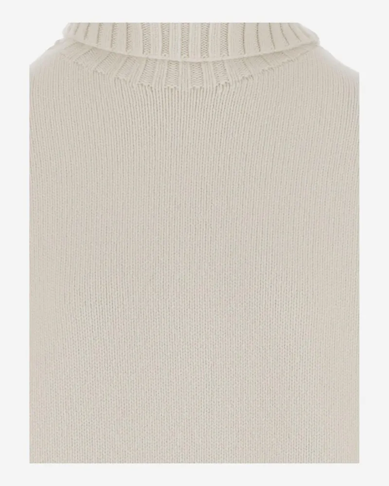 Bottega Veneta Women's Cashmere Sweater Plaster Beige