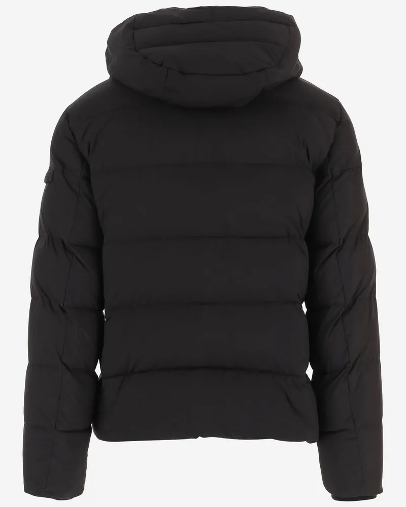 MOORER Men's Jacket Brett Technical Fabric Black External: Polyester Black
