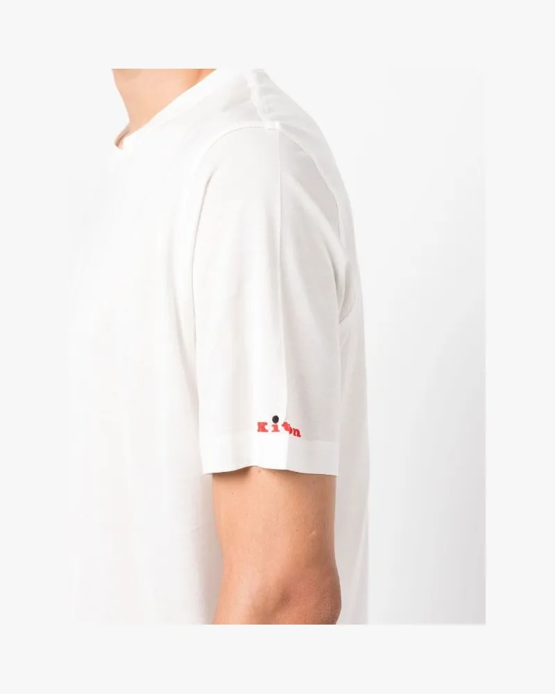 Kiton Men's T-Shirt Ss26 M White