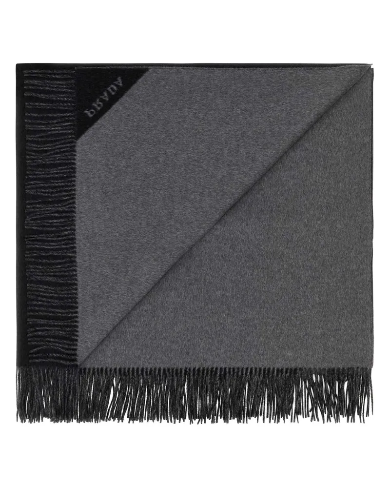 Prada Unisex Slate Cashmere Blanket Ardesia+antraci Casa-Bagno Casa/bagno Black