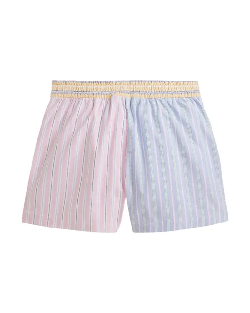 Ralph Lauren Logo-Detailed Cotton Bermudas — Multicolor Multicolor